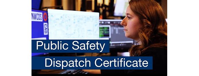 POST Public Safety Dispatcher Certificate